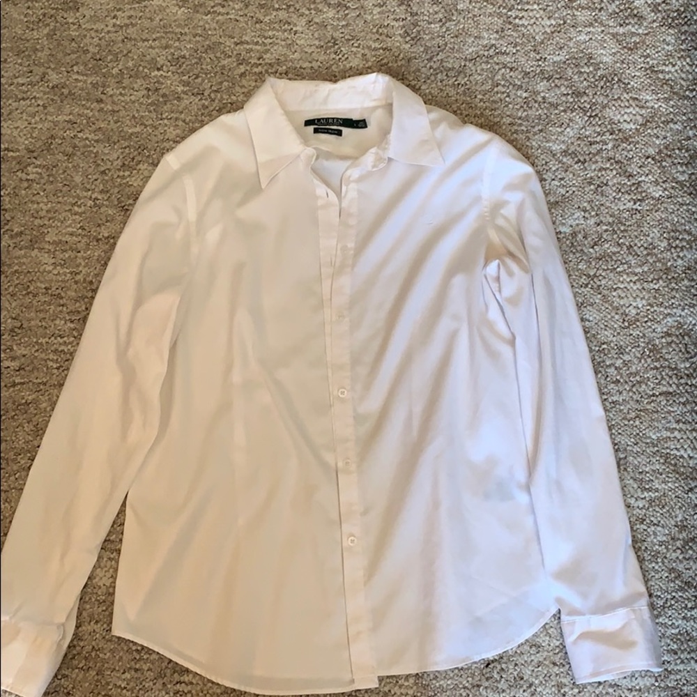 Women’s White dress shirt Ralph Lauren